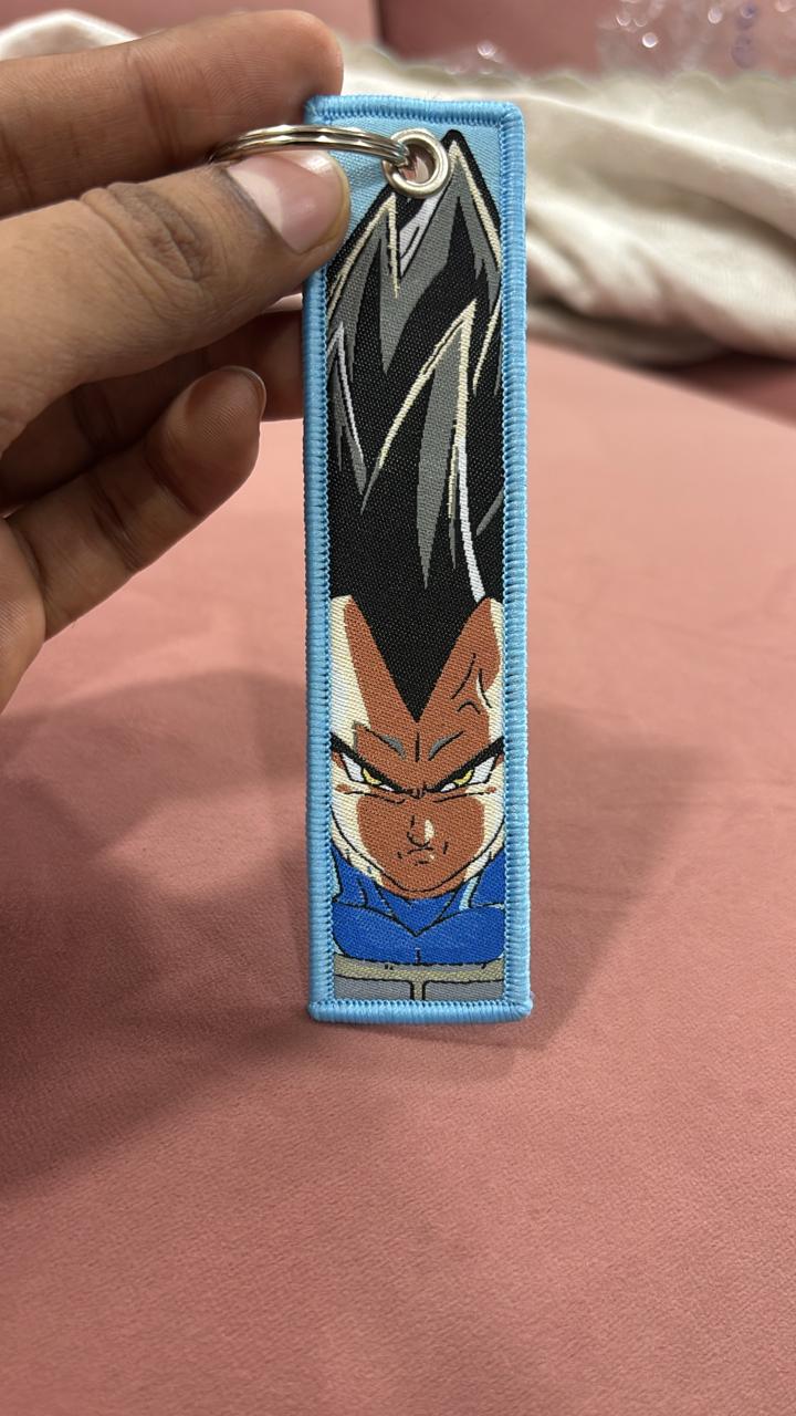 Fabric Woven Keychain