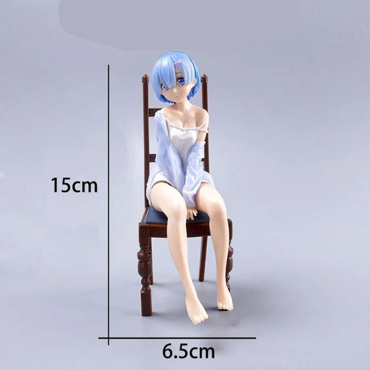 Sitting on Chair Action Figure