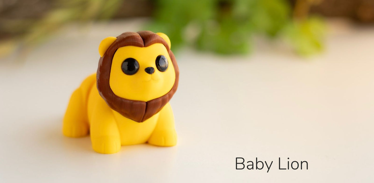 Articulated Keychain (Lion)