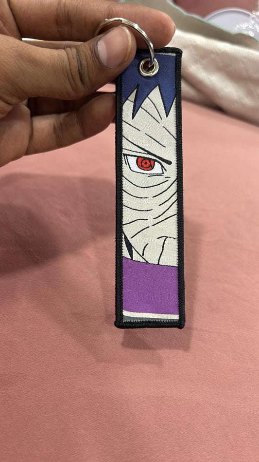 Fabric Woven Keychain