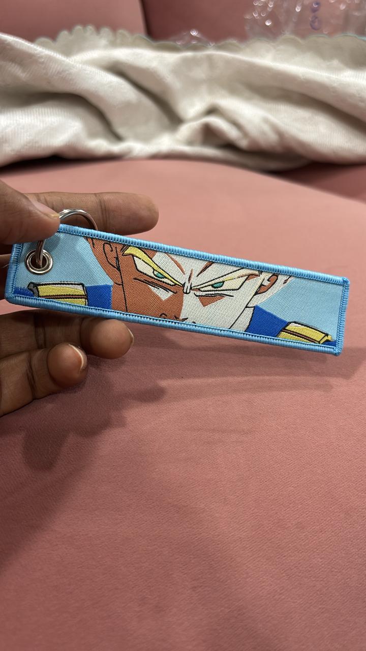 Fabric Woven Keychain